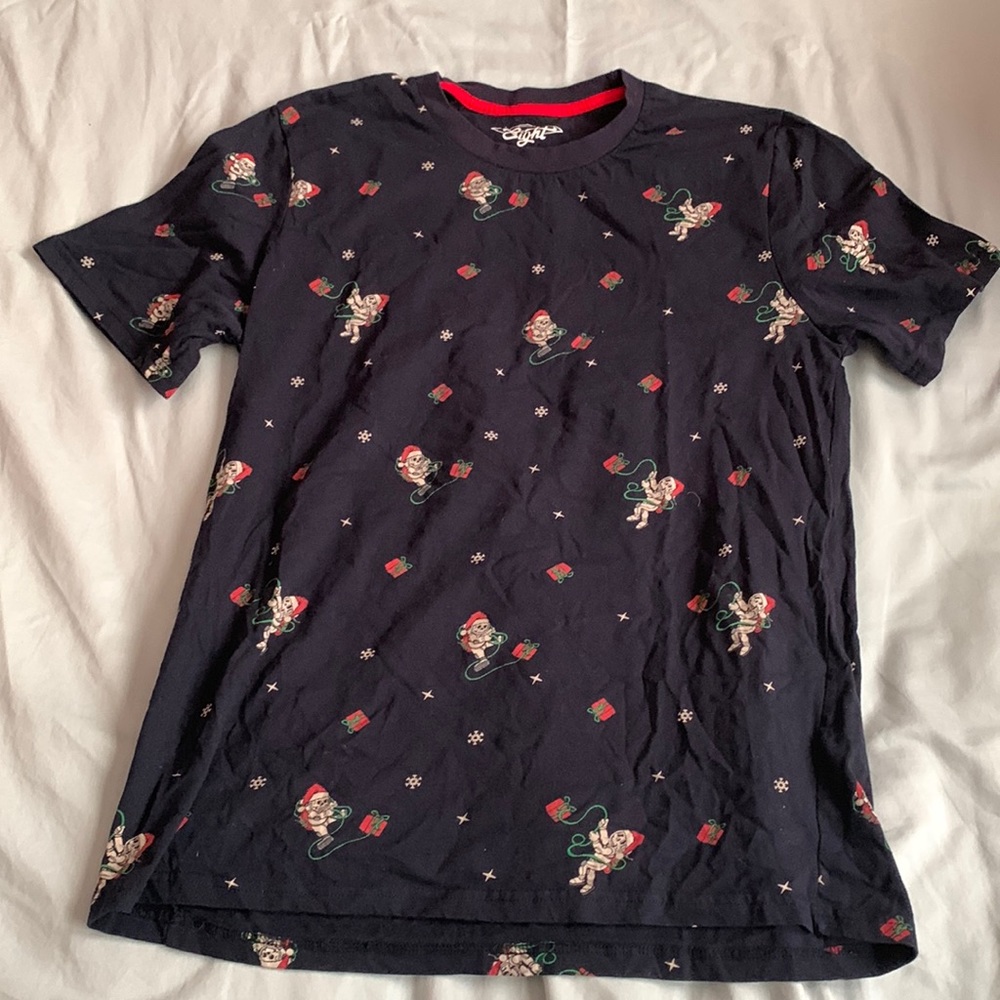 Christmas Skeleton Astronaut T-Shirt
